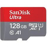 Micro sd card 128gb SanDisk Ultra microSDXC Class 10 UHS-I U1 A1 100/22MB/s 128GB +Adapter