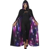Coats & Capes Fancy Dresses Smiffys Deluxe Reversible Galaxy Ouija Cape