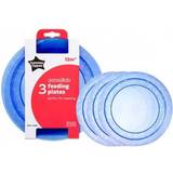 Tommee Tippee Plates & Bowls Tommee Tippee Essentials Feeding Plates 3-pack