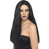 Halloween Long Wigs Fancy Dress Smiffys Witch Wig