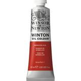 Oil Paint on sale Winsor & Newton Winton Oil Color Vermilion Hue 37ml