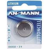 Batteries - Black - Button Cell Batteries Batteries & Chargers Ansmann CR2450