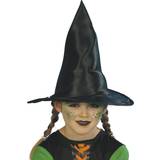 Black Headgear Smiffys Witch Hat Child