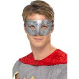 Men Masks Fancy Dress Smiffys Metallic Warrior Colombina Eyemask