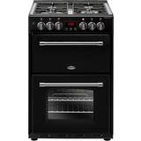 Belling Dual Fuel Ovens Cookers Belling Farmhouse 60DF Black