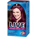 Shine Permanent Hair Dyes Schwarzkopf Live Color XXL L76 Ultra Violet