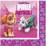 Amscan Napkins Paw Patrol Luncheon Pink 16-pack