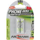 Ansmann Batteries Batteries & Chargers Ansmann DECT NiMH Micro AAA 550mAh MaxE 2-pack