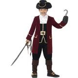 Brown Fancy Dresses Fancy Dress Smiffys Deluxe Pirate Captain Costume