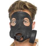 Facemasks Fancy Dress Smiffys Gas Mask Black