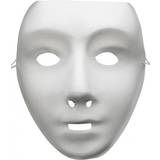 Facemasks Fancy Dress Smiffys Robot Mask White