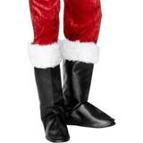 Unisex Shoes Fancy Dress Smiffys Santa Boot Covers