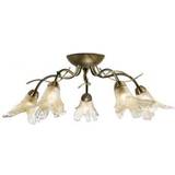 Searchlight Electric Lily Pendant Lamp 49cm