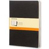 moleskine cahier journal extra large ruled black soft cover (Paperback, 2009)