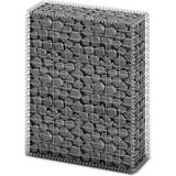 Silver Enclosures vidaXL Gabion Basket Wall with Lids 80x100cm