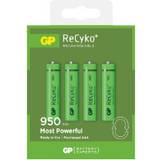 GP Batteries Batteries - Rechargeable Standard Batteries Batteries & Chargers GP Batteries Recyko 100AAAHCE-2GBW4 4-pack