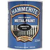 Hammerite Direct to Rust Smooth Finish Metal Paint Black 5L
