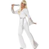 White Fancy Dresses Fancy Dress Smiffys 70S Disco Lady Costume