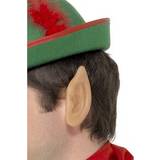 False Noses & Ears Accessories Fancy Dress Smiffys Soft Vinyl Pointed Elf Ears