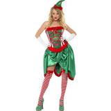 Smiffys Fever Elf Burlesque Costume