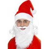 Red Santa Hats Fancy Dress Smiffys Santa Dress Up Kit