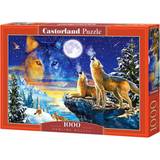 Castorland Jigsaw Puzzles Castorland Howling Wolves 1000 Pieces