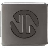 Nomination Composable Ikon Symbol Gunmetal Logo Charm - Silver/Grey