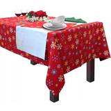Homescapes KT1182 Tablecloth Tablecloth Red (178x137cm)