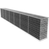 Steel Gabion Baskets vidaXL Gabion Wall with Cover 600x100cm