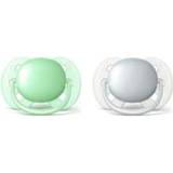 Philips Pacifiers Philips Avent Ultra Soft Pacifier 0-6m 2-pack