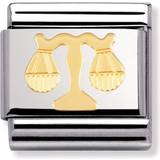 Nomination Composable Classic Link Libra Charm - Silver/Gold