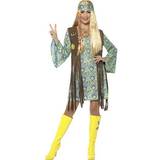 60's Fancy Dresses Fancy Dress Smiffys 60's Hippie Chick Costume with Dress