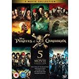 Pirates of the Caribbean 1-5 Boxset [DVD]