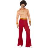 Red Fancy Dresses Fancy Dress Smiffys Authentic 70's Guy Costume