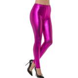 Socks & Tights Fancy Dresses Smiffys 80's Metallic Disco Leggings Pink