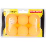 Orange Table Tennis Balls Carlton Club 6-pack