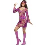 60's Fancy Dresses Fancy Dress Smiffys Woodstock Hippie Chick Costume