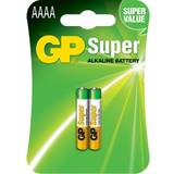 AAAA (LR61) - Batteries Batteries & Chargers GP Batteries 25A AAAA/LR61 Super 2-pack