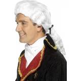 History Wigs Smiffys Court Wig White