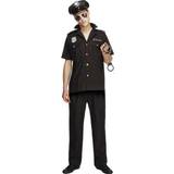 Smiffys Fever Cop Costume Black