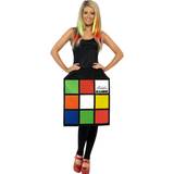Games & Toys Fancy Dresses Fancy Dress Smiffys Rubik's 3D Cube Costume