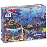 Melissa & Doug Floor Jigsaw Puzzles Melissa & Doug Underwater Floor Puzzle 48 Pieces