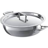 Stainless Steel Casseroles Le Creuset 3-Ply Shallow with lid 3.5 L 26 cm