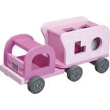 Kids Concept Star Wooden Shape Sorter Truck Pink