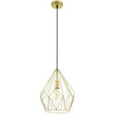 Gold Ceiling Lamps Eglo Carlton Pendant Lamp 31cm