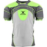 Gilbert Rugby Protection Gilbert Triflex XP2 Body Armour - Charcoal/Silver/Volt Green