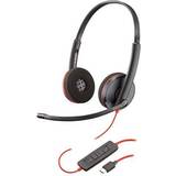 Over-Ear Headphones Poly Blackwire C3220 USB-C