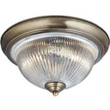 Searchlight Electric Ceiling Lamps Searchlight Electric American Diner Ceiling Flush Light 28.5cm