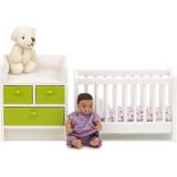 Lundby Doll Houses Toys Lundby Crib & Changing Table 60209900