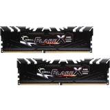 16 GB - CL14 RAM Memory G.Skill Flare X Black DDR4 3200MHz 2x8GB (F4-3200C14D-16GFX)